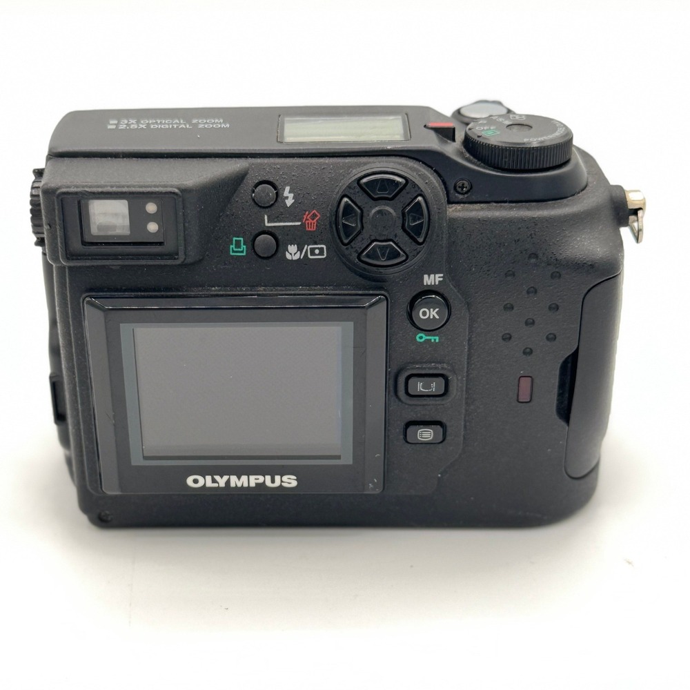 Olympus Camedia C-3030 Zoom 3.3MP Digital Camera Black with 16MB SmartMedia Card - Picture 4 of 6